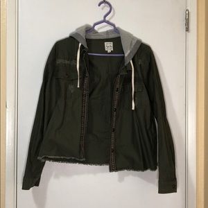 Super cute army/hippie jacket